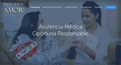 Desktop Screenshot of enfermerasamor.com.mx